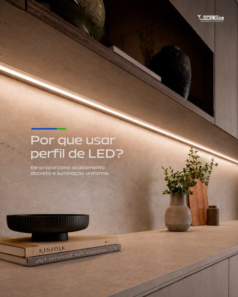 Perfil de Alumínio para Fita LED